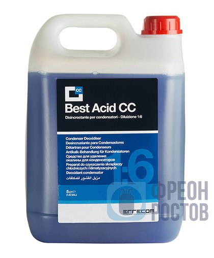 Очищающее средство Errecom Best Acid CC на кислотной основе (5 л)